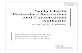 Santa Clarita Watershed Recreation and …smmc.ca.gov/pdf/attachment3201_Attachment 1.pdfSanta Clarita Watershed Recreation and Conservation Authority Santa Clarita, California Basic