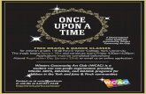 ONCE UPON A TIME · ONCE UPON A TIME Contact us at wcac@yorku.ca or call Abi at 647.921.2228  A Disney-inspired movie production presented by Winters