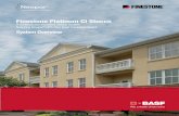 Finestone Platinum CI Stucco System Overview...• Control joints and trim accessories required. Control joint placement is required in the Finestone PLATINUM CI STUCCO Wall System