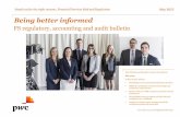 Being better informed - PwC...Being better informed FS regulatory, accounting and audit bulletin PwC FS Risk and Regulation Centre of Excellence May 2015 In this month’s edition: