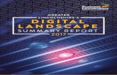 GREATER LINCOLNSHIRE’S DIGITAL LANDSCAPE · digital landscape. The aim of the research is to provide a better understanding of use of digital technology within businesses in Greater