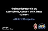 Schwerdtfeger Library Home - Finding information in the …library.ssec.wisc.edu/teaching/AOS900_fall2016.pdf · 2016-09-26 · Finding Information in the Atmospheric, Oceanic, and