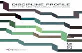 DISCIPLINE PROFILE - AMSI€¦ · discipline profile of the mathematical sciences 2017 schools higher ed research industry