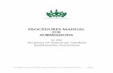 Procedures Manual for Submissions to AAG - Google Docs · Gardens seldom follow a regimented design formula; they ... Smithsonian’s online database of catalog records (SIRIS). ...
