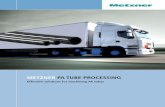METZNER PA TUBE PROCESSING · 2016-08-23 · As a leading manufacturer of cutting machines for the auto-motive industry, Metzner has tackled this task and provides the market with