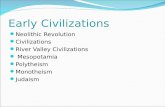 Early Civilizationsapsacwestridge.edu.pk/.../AncientCivilizations.pdf · River Valley Civilizations Fill out the map. Make sure to locate the following rivers: Nile, Euphrates, Tigris,