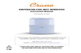 EVAPORATIVE COOL MIST HUMIDIFIER · EVAPORATIVE COOL MIST HUMIDIFIER Instruction Manual FOR MODEL: EE-7002 PLEASE READ AND SAVE ALL INSTRUCTIONS TO ENSURE THE SAFE AND EFFECTIVE USE