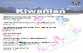 October 2019 Kiwanian - Amazon Web Services · Kiwanis Foundaon Board…now more than ever. I’m in awe of the tal-ent of the people that you’ve elected to the Board, and we look