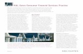 K&L Gates Consumer Financial Services Practice · contract processing and underwriting agreements, marketing agreements, and other operating agreements. We have a ... negotiation