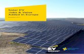 Solar PV Jobs & Value Added in Europe · Member State. The analysis is split according to the solar PV value chain - upstream and downstream. The current study offers an update of