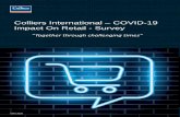 Colliers International COVID-19 Impact On Retail - Survey · in a wide variety of retail categories such as fashion (men’s,ladies, unisex, luxury), fashion ... cosmetics, perfumes