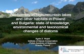 Biodiversity in high-mountain lakes and other habitats in Poland … · be found in dilute waters of low alkalinity and ion concentration. The diatom assemblages may be clearly dominated