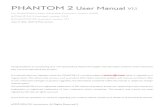 PHANTOM 2 User Manual V1 - DJI ドローン｜PGY SUBLUE ... · PHANTOM 2 User Manual V1.1 For PHANTOM 2 Main Controller Firmware version V3.02 & PHANTOM 2 Assistant version V3.0