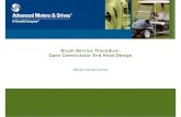 Brush Service Procedure: Open Commutator End …shop.norsjo.com/sites/shop.norsjo.com/files/document/...Open Commutator End Head Design Mobile Climate Control 1 Step 1 Tools Needed