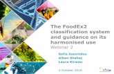 The FoodEx2 classification system and guidance on its ... · 2 FoodEx2 Webinar - GUIDE TO ATTENDEES This webinar is being recorded! The webinar is in English and questions should