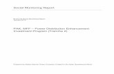 PAK: MFF – Power Distribution Enhancement Investment … · 2016-01-28 · 1- Bi-Annual Environment Monitoring Report of Tranche-Ill (L-2972-PK) 2- Bi-Annual Social Monitoring Report
