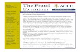 The Fraud · Elections PNW Chapter We will hold Chapter elections at our June 11, 2014, annual luncheon business meeting and fraud seminar. The terms of office for the Board of Officers