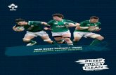 IRISH RUGBY FOOTBALL UNION...video and the players partook in a photoshoot to drive awareness of clean sport at the amateur level of the game. 2017/2018 SEASON TESTING Irish rugby