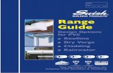 BUILDING PRODUCTS Range Guide - thebigtradecounter.com€¦ · CERTIFICATION CLADDING CERTIFICATE No 91/2622 ROOFLINE CERTIFICATE No 91/2620 BS 7619 Licence No. KM33730 FS 681825