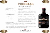 Piqueras Black Label 2015 - wine sheet (screwcap) · 4-6 months American & French Allier fine grain medium-toasted oak barrels (300 L) SILVER - Berliner Wein Trophy 2016 (2014 vintage)