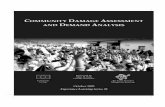 Community Damage Assessment - International Federation. Comunity Damage... · assessment method is simple and so can be understood by all who undertake and read it. AIDMI believes
