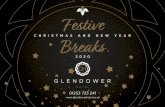 Festive - glendowerhotel.co.ukglendowerhotel.co.uk/.../ChristmasBreaks2020_web.pdf · CHRISTMAS EVE Check in from 3pm, a glass of hot mulled wine and mince pies await. 3.00pm - 5.00pm