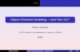 Object-Oriented Modeling ---2nd Part #1/7theo/lectures/MOB/mob2_1.pdf · Object-Oriented Modeling —2nd Part #1/7 1 Introduction 2 UML Functional Diagrams Use Case Activity 3 UML