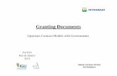 SG 1.3 Adauto Pereira Granting Documentsmembers.igu.org/old/history/previous-committees/copy_of_committe… · Granting Documents Upstream Contract Models with Governments Adauto
