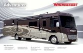 Adventurer...Adventurer WinnebagoInd.com Lounge Whether your floorplan includes the inLounge, the extendable sectional sofa, or the Rest Easy® sofa, you will have plenty of room to