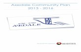 Axedale Community Plan 2013 2016 - City of Greater Bendigo · Axedale continues to be a wonderful small township in the City of Greater Bendigo, with the natural ... To establish