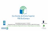 Eco-Escolas do Ensino Superior FEE EcoCampusdocs-sraa.azores.gov.pt/Portal/file__19-10-2018_12-29-01... · 2018-10-19 · Eco-Escolas do Ensino Superior FEE EcoCampus Universidade