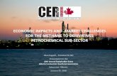ECONOMIC IMPACTS AND MARKET CHALLENGES …...Resources Canada, Alberta Energy and the Canadian Association of Petroleum Producers. In addition, the institute benefits from funds provided