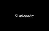Cryptography - CS50 · Cryptography •Cryptography is art and science of obscuring (and protecting!) information. •We ordinarily do this to provide a basic level of security against