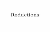 Reductions - web.stanford.edu...Cheating With Math As a mathematical simplification, we will assume the following: Every string can be decoded into any collection of objects. Every