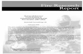 Fire Research Report - Maine · 2018-04-10 · Scientific Research are also recorded with gratitude. Consultation included a number overseas agencies and individuals. Gratitude and