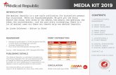 Me THE dical Republic MEDIA KIT 2019data.medicalrepublic.com.au/wp-content/uploads/2019/02/... · 2019-07-11 · [click above links to view] PRINT RATES AD SIZE CASUAL RATE DPS $17,000