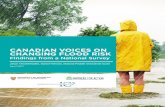 CANADIAN VOICES ON CHANGING FLOOD RISK · flood resiliency in Canada in the face of a changing climate and extreme weather. The collaborative approach brings together diverse stakeholders