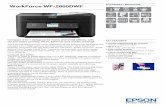 DATASHEET / BROCHURE WorkForce WF-2860DWF...WorkForce WF-2860DWF DATASHEET / BROCHURE Compact 4-in-1 designed for home and small offices, with double-sided printing, Wi-Fi, Ethernet