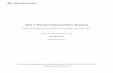 2017 Retail Reputation Report · Reputation.com, Inc., based in Silicon Valley, pioneered Online Reputation Management (ORM) technology for the enterprise market in 2006. With its