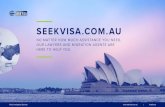 SEEKVISA.COM...• Student visa (subclass 500) • Student visa to PR • Australia Immigration News & Updates • Locations • Melbourne • Sydney • Canberra • Hobart • Book