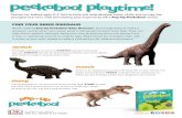 FIND YOUR INNER DINOSAUR - Cloudinary...FIND YOUR INNER DINOSAUR While reading Pop-Up Peekaboo! Baby Dinosaur, encourage baby to make a dinosaur sound when you reveal what’s hiding