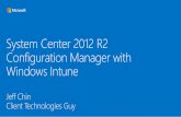 System Center 2012 R2 Configuration Manager with Windows Intunedownload.microsoft.com/download/8/8/1/881A3C2B-343B-48D2... · 2018-10-15 · User-centric Application Delivery End