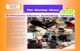 The Monday Memo · 2017-01-13 · The Monday Memo Dec. 19, 2016 Volume 2, Issue 8 York City School District Officers share holiday spirit For the past couple of days, members of the
