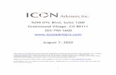 5299 DTC Blvd, Suite 1200 Greenwood Village, CO 80111 303 ... · ICON Advisers, Inc. – Senior Vice President of Fixed Income from 2014 to present and Portfolio Manager from 2013