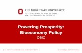 Powering Prosperity: Bioeconomy Policy · B4 Branding: Survey of Biobased Market A total of 800 respondents completed the online survey that was conducted during the second half of