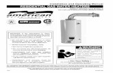 RESIDENTIAL GAS WATER HEATERS · This gas-ﬁ red water heater is design certiﬁ ed by CSA International, under Water Heater Standard ANSI Z21.10.1 • CSA 4.1 (current edition).