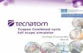 Tuxpan Combined cycle full scope simulator · San Diego, 17 January 2017 Elena Gil Tuxpan Combined cycle full scope simulator