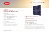 Canadian Solar-Datasheet- HiKu CS3W-P High efficiency ... · CANADIAN SOLAR INC. is committed to providing high quality solar products, solar system solutions and services to customers