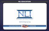 NATIONAL LETTER OF INTENT · NLI BASICS Overview What is the NLI? Who issues the NLI? Processing the NLI Recruiting Ban Two Year Transfers Satisfying the NLI Who signs the NLI? The