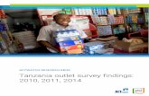 ACTWATCH RESEARCH BRIEF Tanzania outlet survey findings ... · The World Bank. Web. 4 Jan. 2016 3. Tanzania Commission for AIDS (TACAIDS), Zanzibar AIDS Commission (ZAC), National
